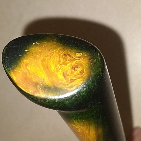 Cool Butterscotch&Green Bakelite Handled Bottle Opener(Vintage) - Picture 6 of 17